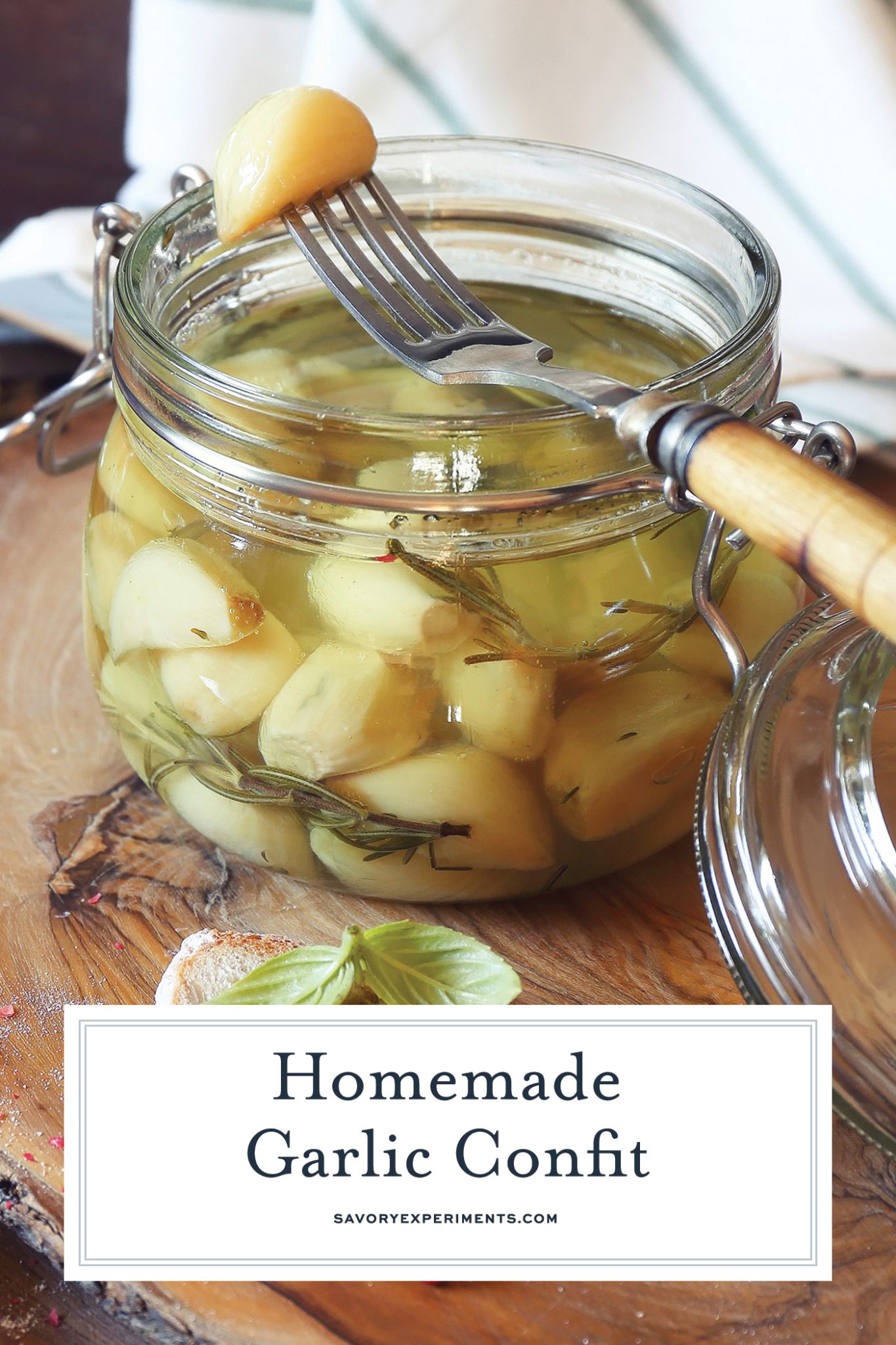 Homemade Garlic Confit How to Make Confit Garlic