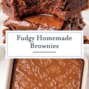 homemade brownie recipe for pinterest