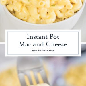 instant pot mac and cheese recipe for pinterest