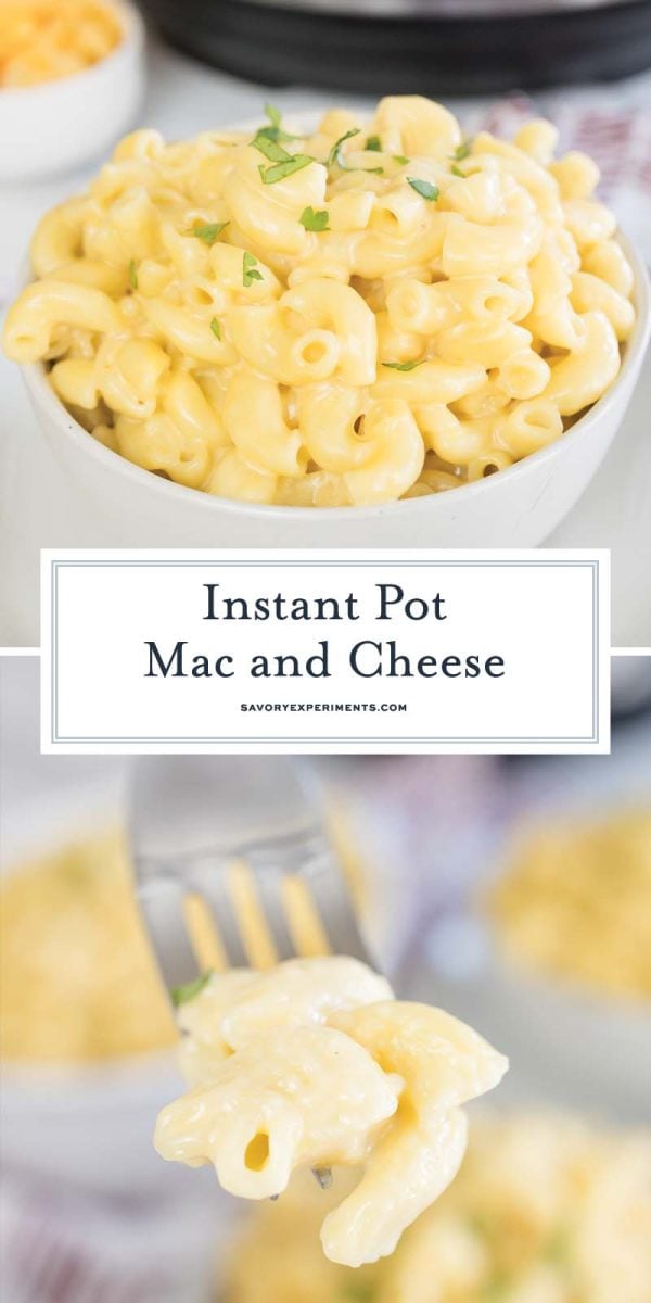 instant pot mac and cheese recipe for pinterest