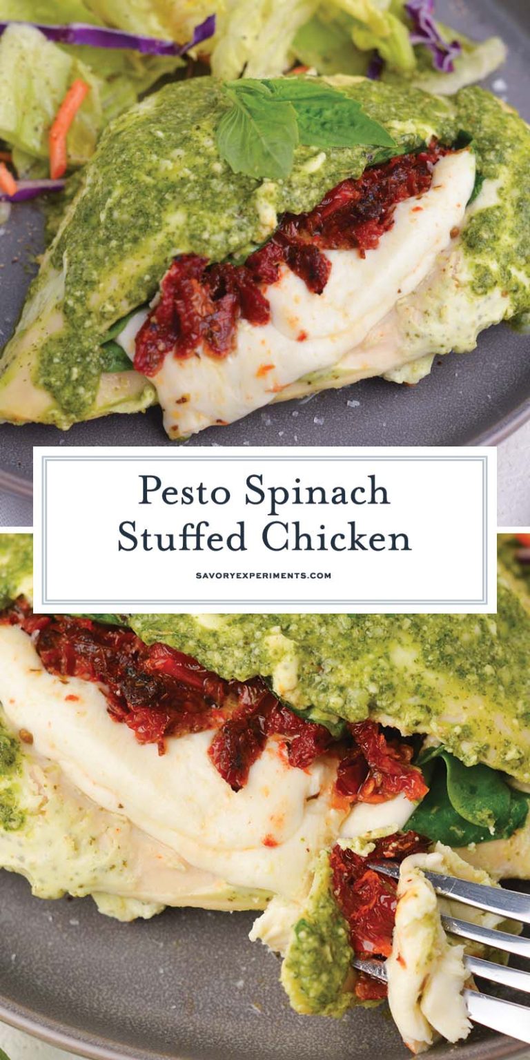 Pesto Spinach Stuffed Chicken A Stuffed Chicken Breast Recipe