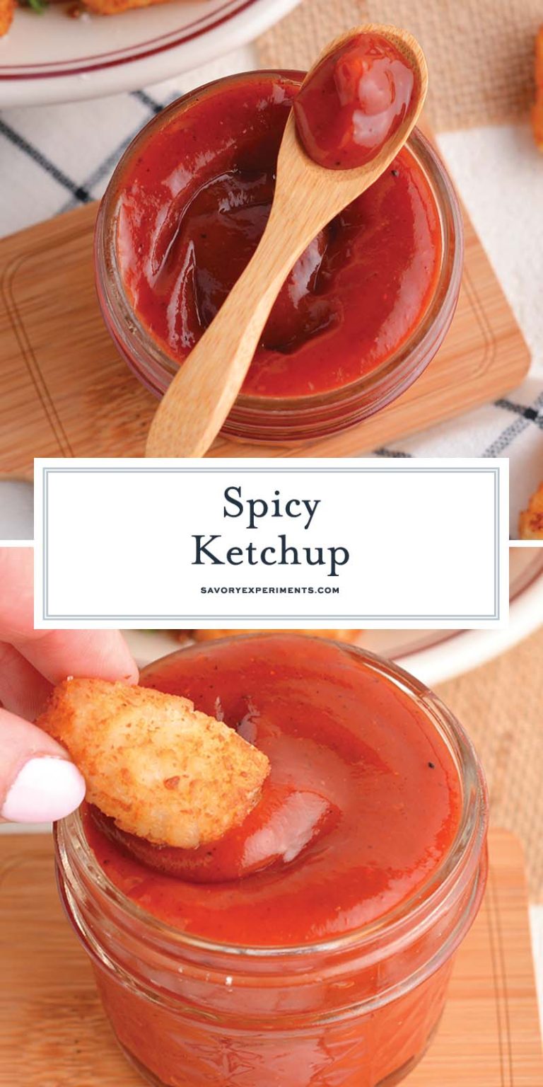 Spicy Ketchup Hot Ketchup Recipe with Just 3 Ingredients!