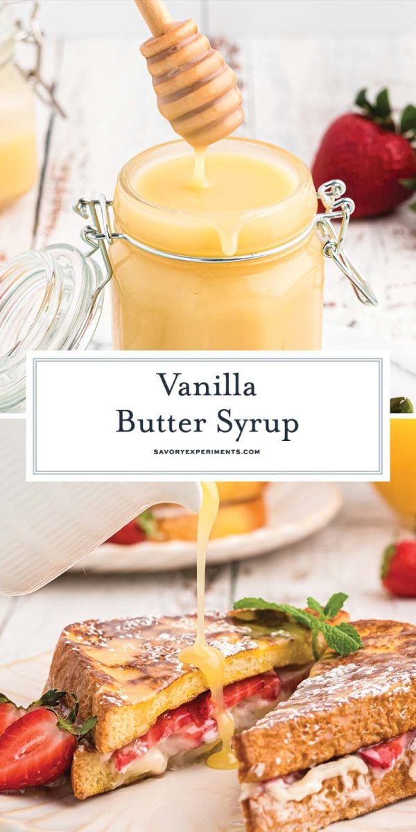 vanilla butter syrup recipe for pinterest 