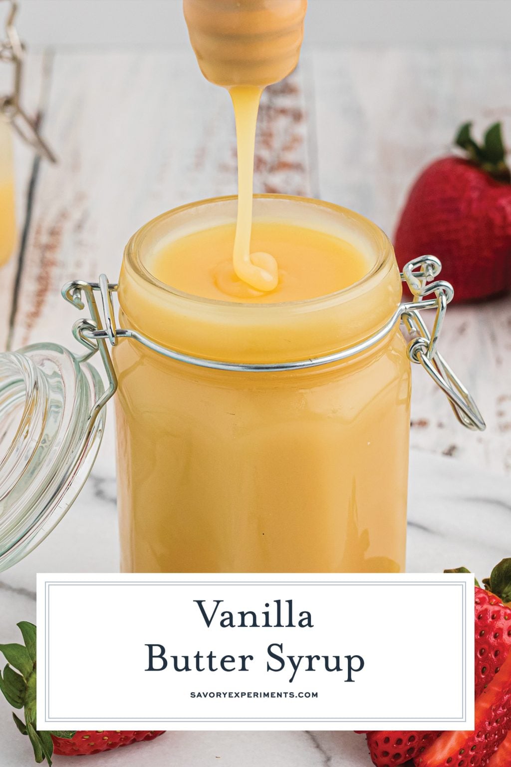 Vanilla Butter Syrup Recipe (Dutch Honey)