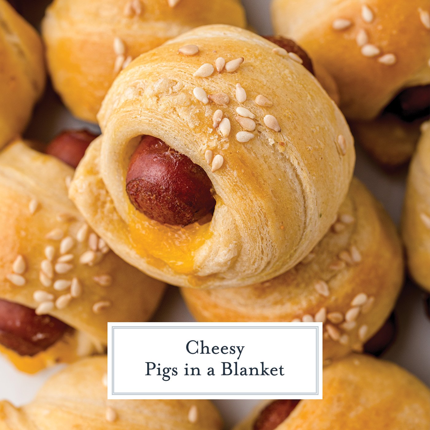 Cheesy Pigs in a Blanket Classic Easy Appetizer Recipe