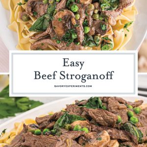 easy beef stroganoff recipe for pinterest