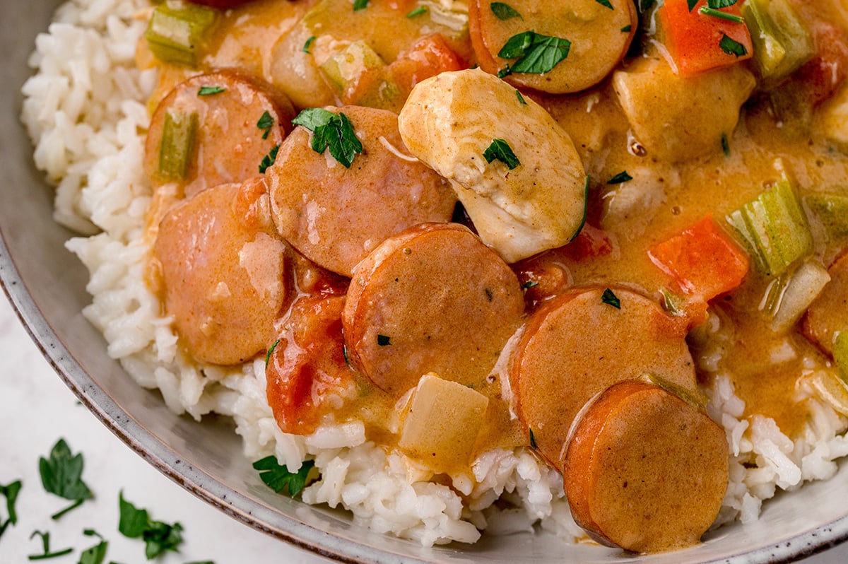 Chicken Seafood & Sausage Gumbo - SoupAddict