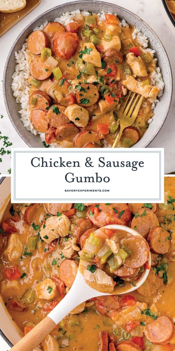 chicken and sausage gumbo recipe for pinterest 