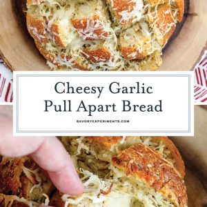 garlic pull apart bread recipe for pinterest