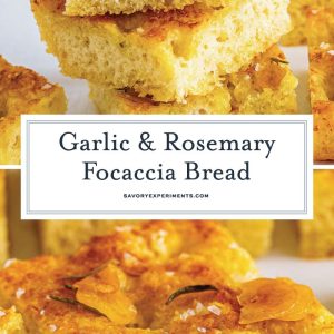 homemade focaccia bread recipe for pinterest