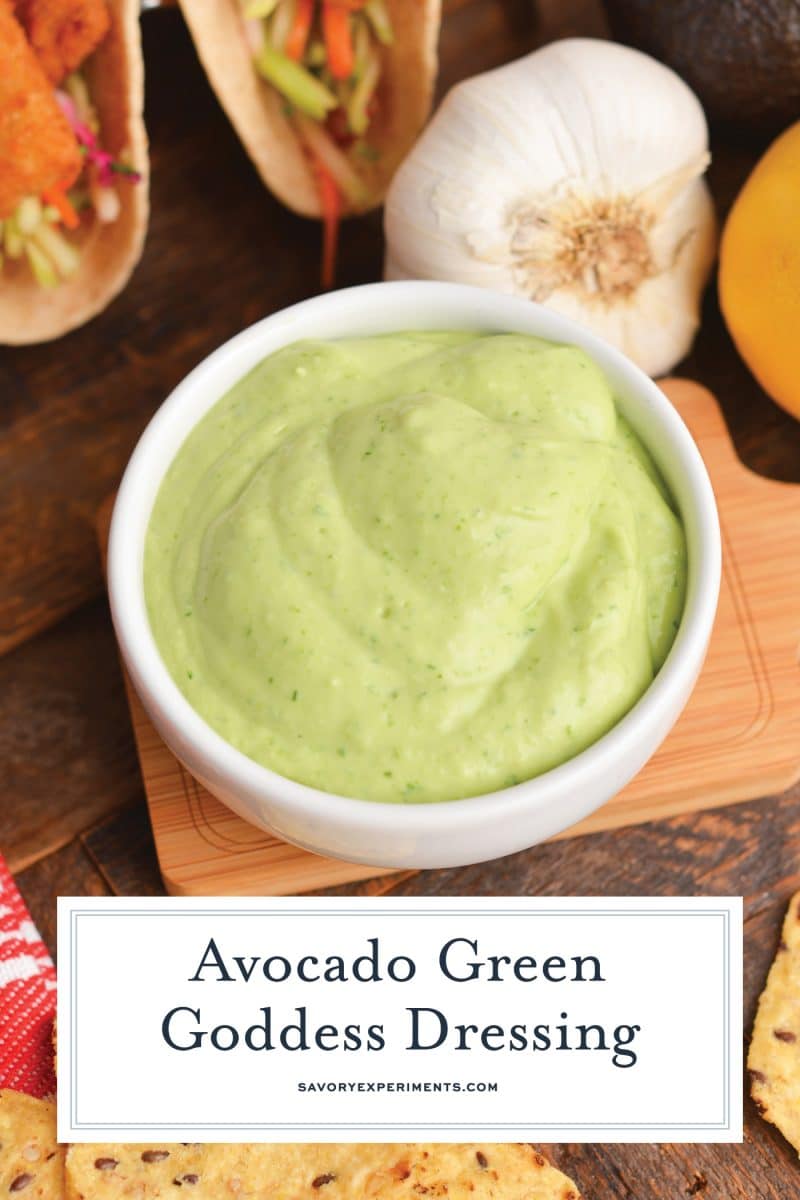 green goddess dressing recipe for pinterest