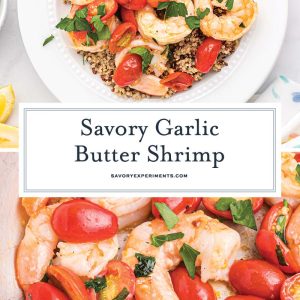 garlic butter shrimp recipe for pinterest