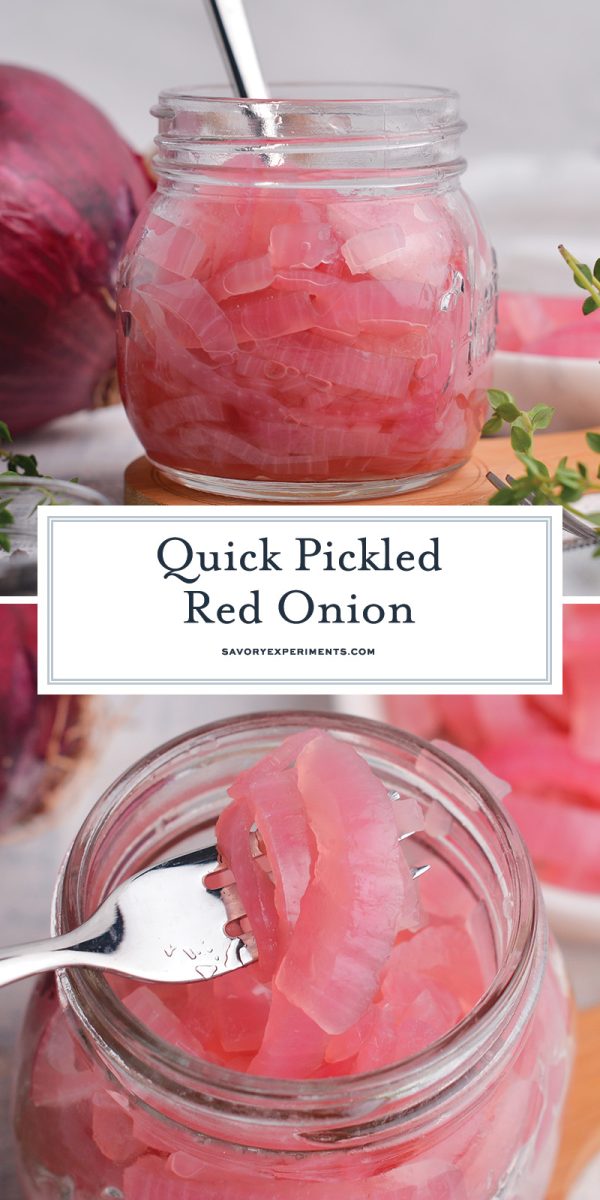 quick pickled red onion recipe for pinterest 