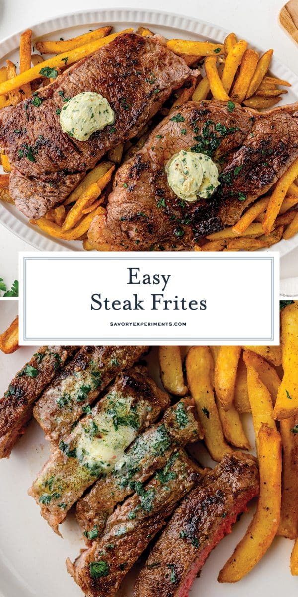 easy steak frite recipe for pinterest