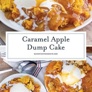 caramel apple dump cake recipe for pinterest