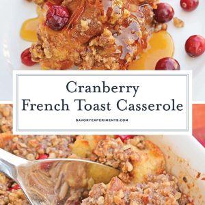 cranberry french toast casserole recipe for pinterest