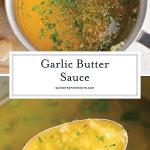 garlic butter sauce recipe for pinterest