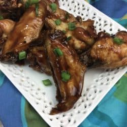 pineapple sticky wings