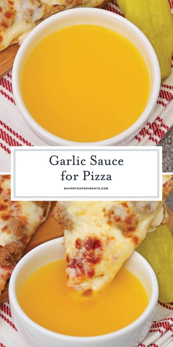 garlic sauce for pizza recipe for pinterest
