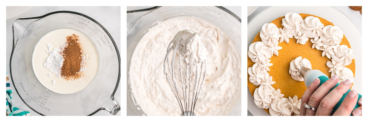 how to decorate a pumpkin cheesecake