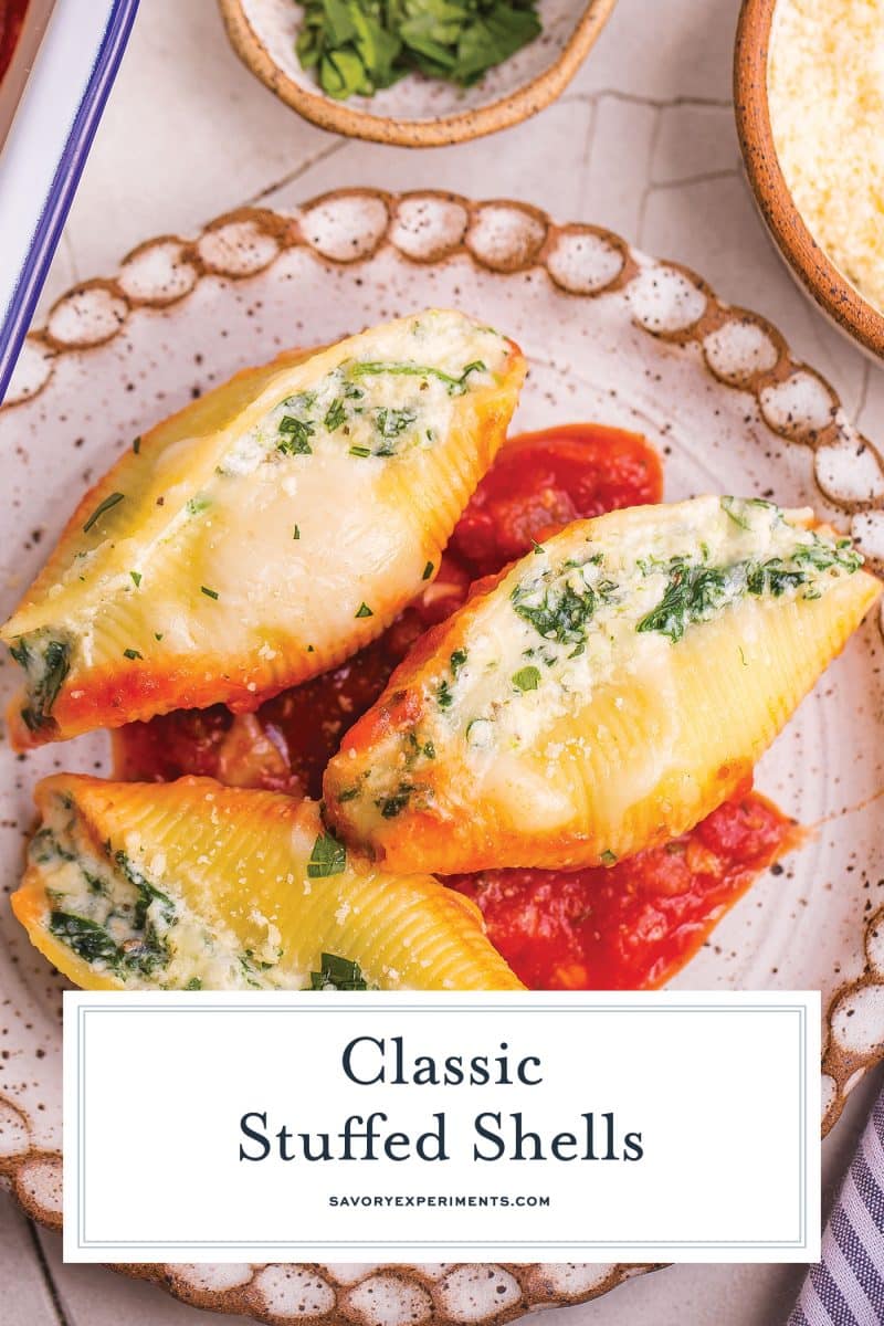 stuffed shells for pinterest