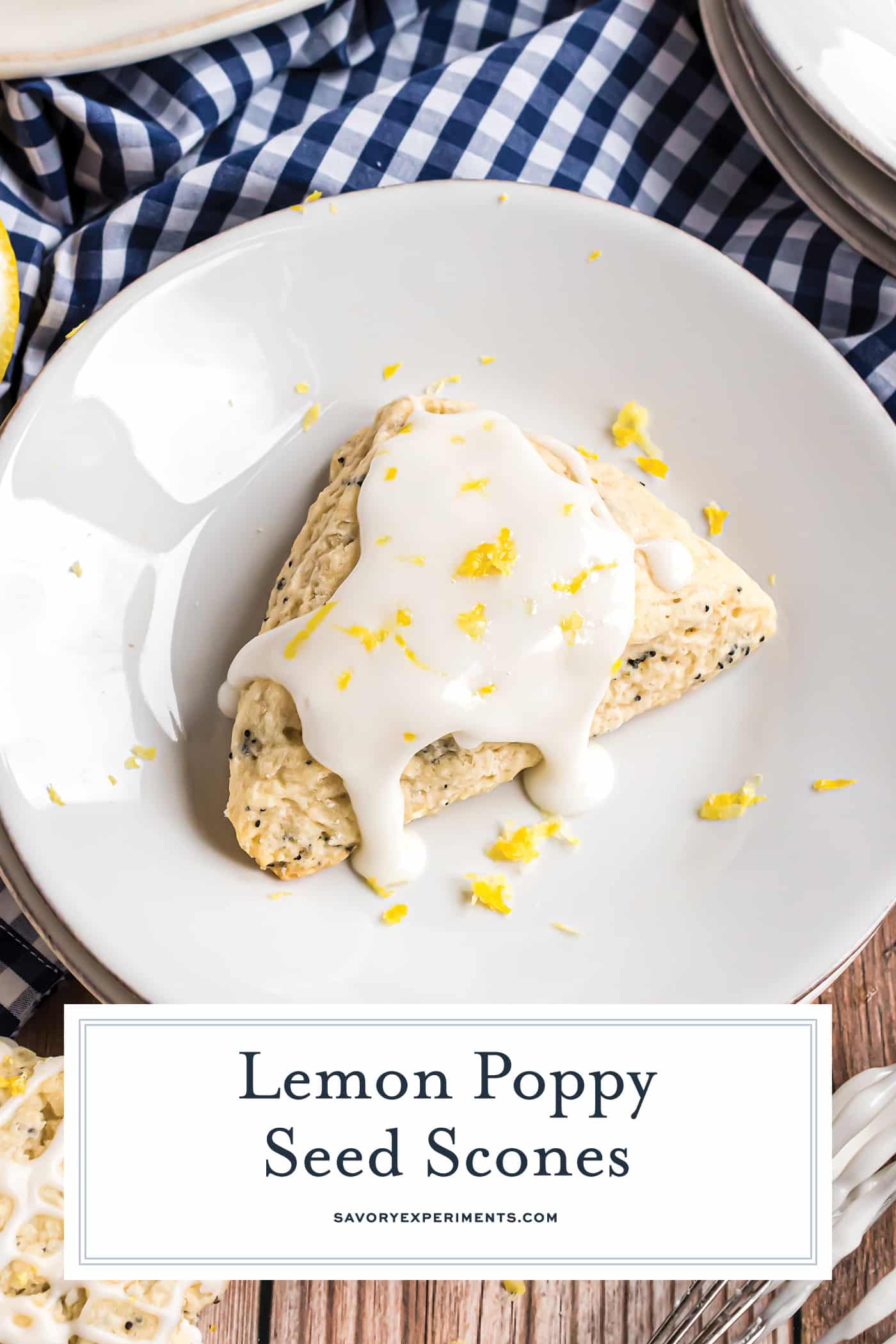 BEST Lemon Poppy Seed Scones Recipe (Bright & Fresh Flavor!)