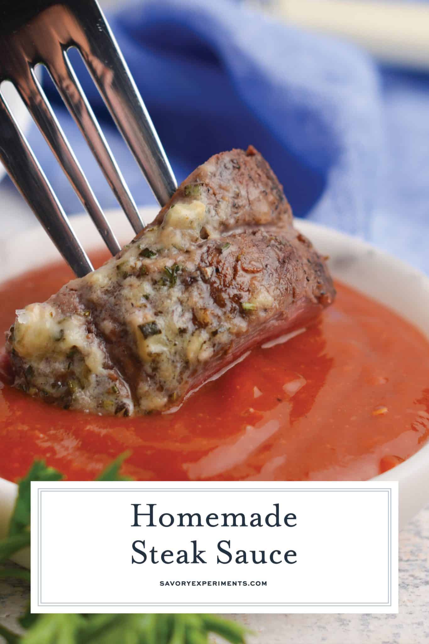 Homemade Steak Sauce Recipe (Peter Luger Sauce)