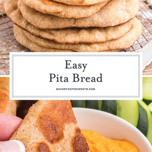 pita bread collage for pinterest