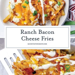 collage of ranch bacon cheese froes for pinterest