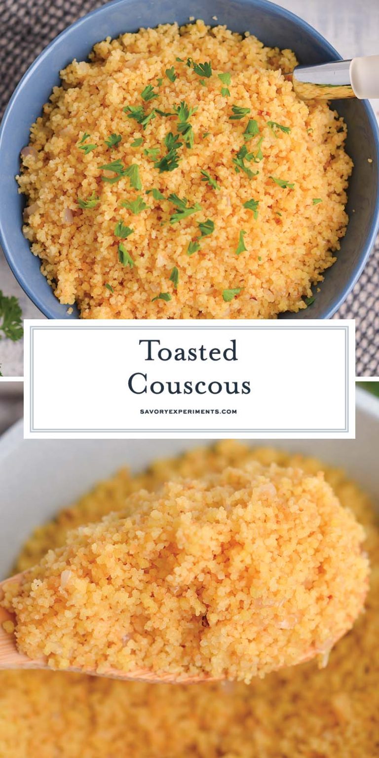 Toasted Couscous Recipe w/ Shallots (10 minutes)