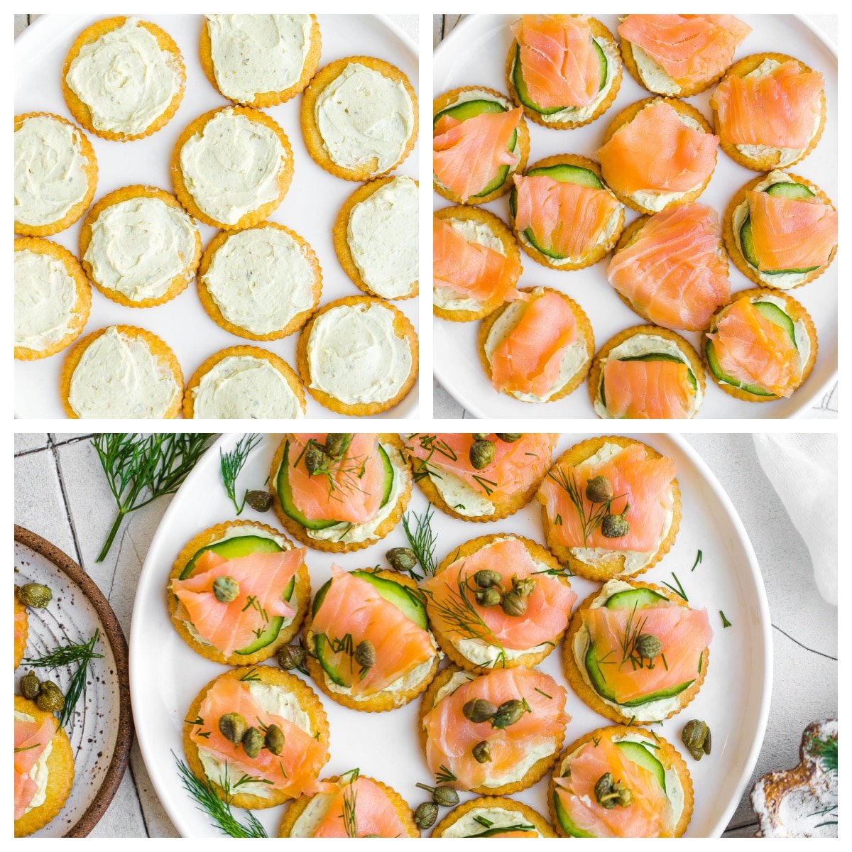 how to make a smoked salmon appetizer