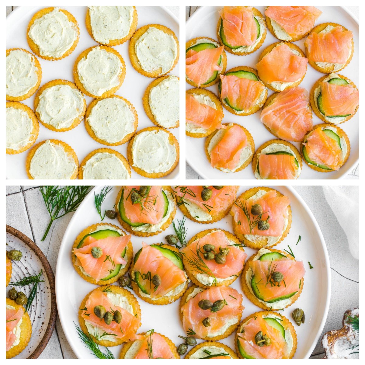 how to make a smoked salmon appetizer