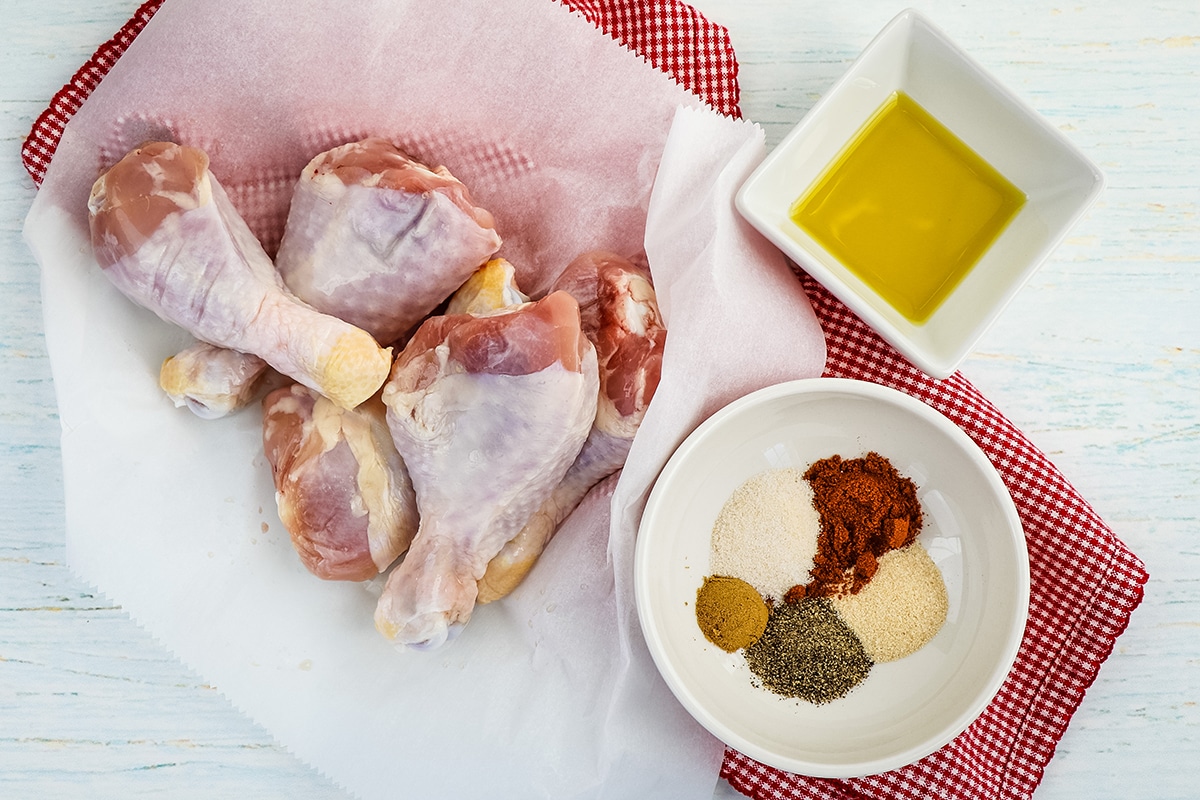 air fryer drumsticks ingredients