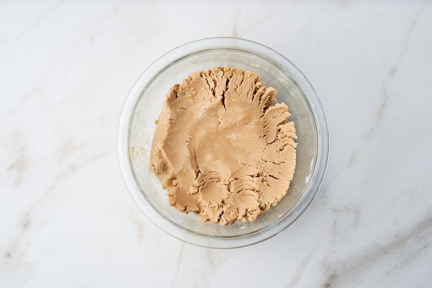 peanut butter buckeye mixture in bowl