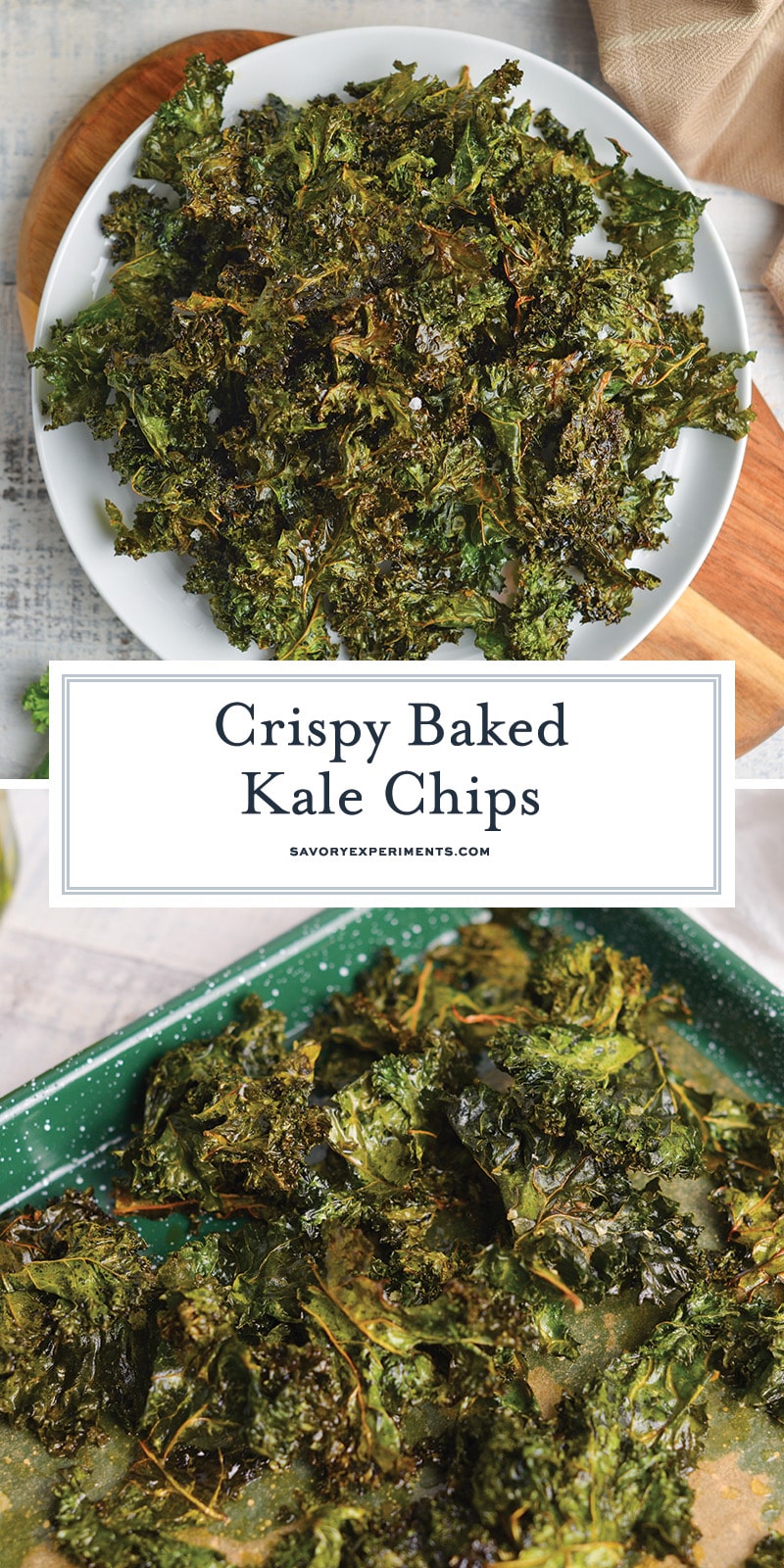 Kale Chips Recipe - Step By Step Recipe For Kale Chips