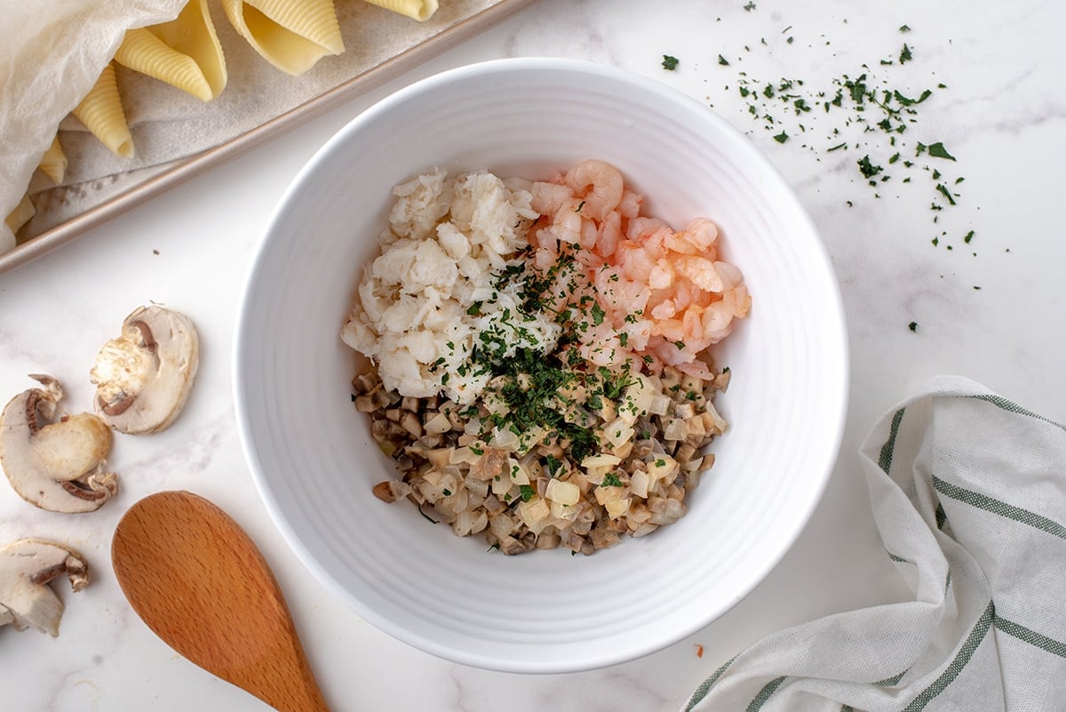 seafood filling for stuffed shells