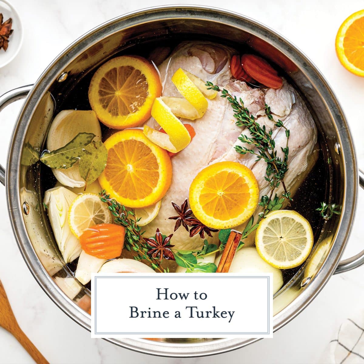 Simple Brine for Turkey Savory Experiments