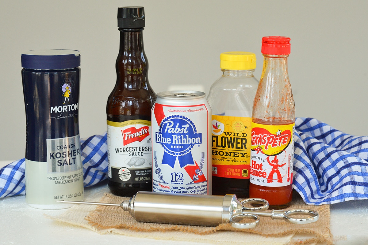 ingredients for homemade turkey injection