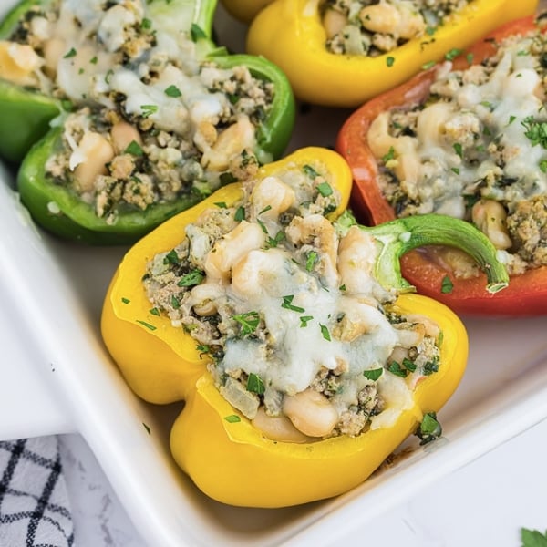 Turkey Stuffed Peppers Bell Peppers Stuffed with Ground Turkey