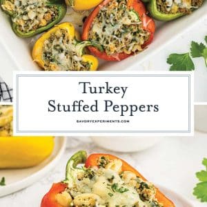 college of turkey stuffed pepper recipe for pinterest