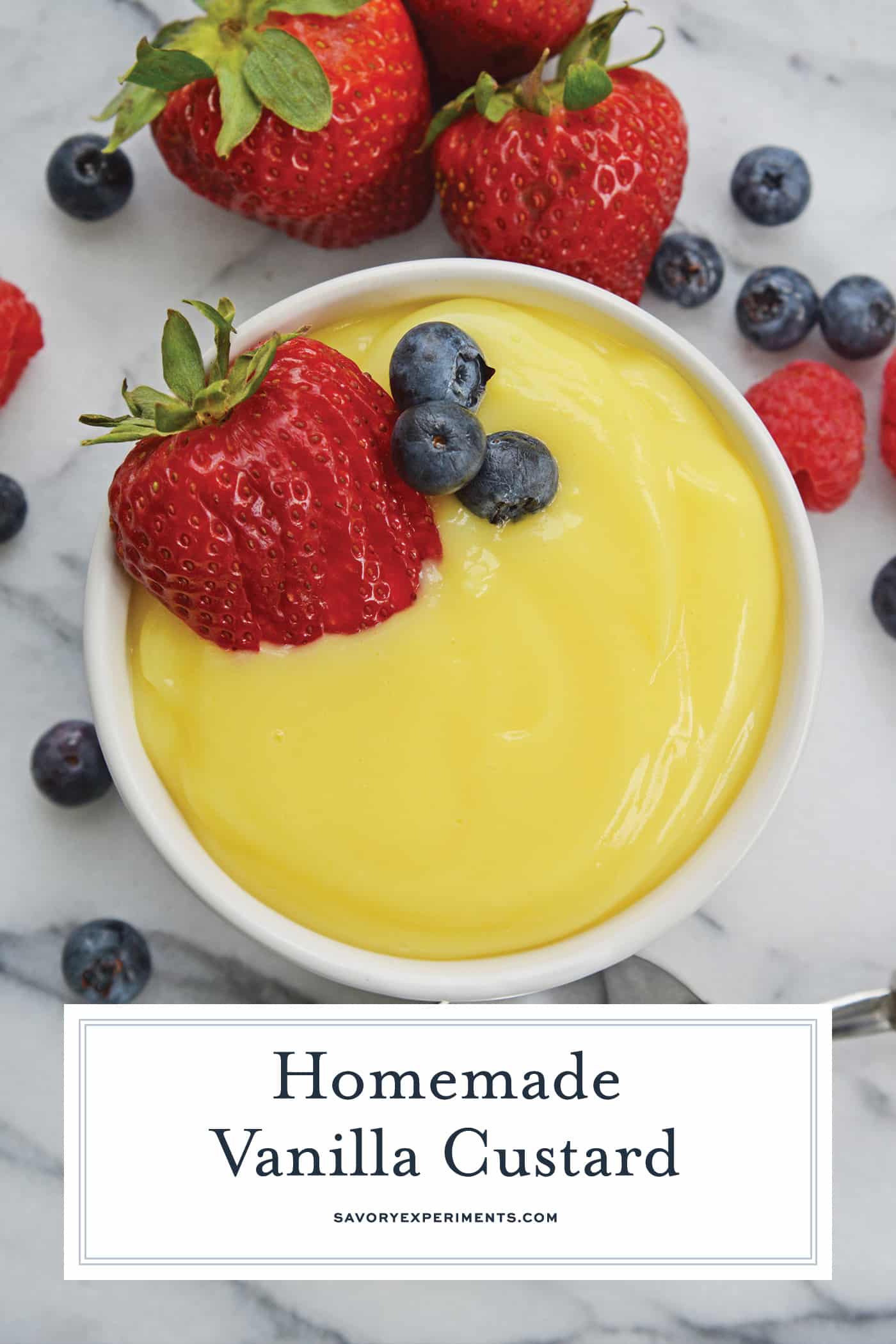 vanilla custard recipe for pinterest