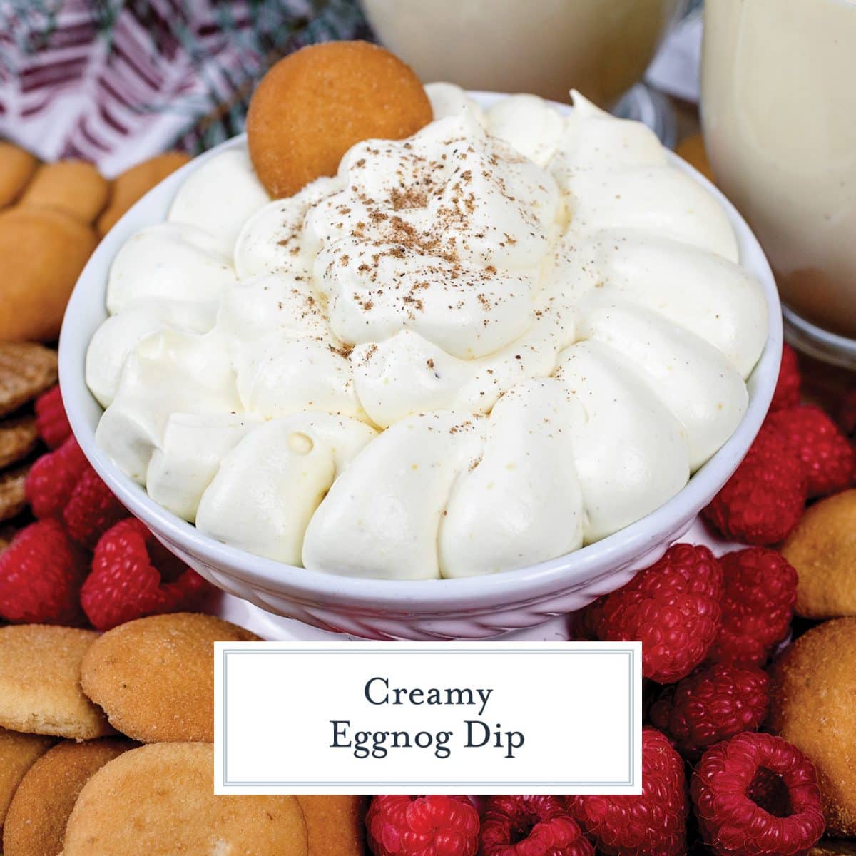 Creamy Eggnog Dip Savory Experiments