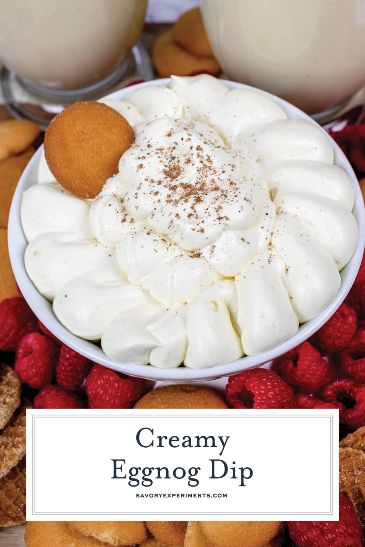 Creamy Eggnog Dip Savory Experiments