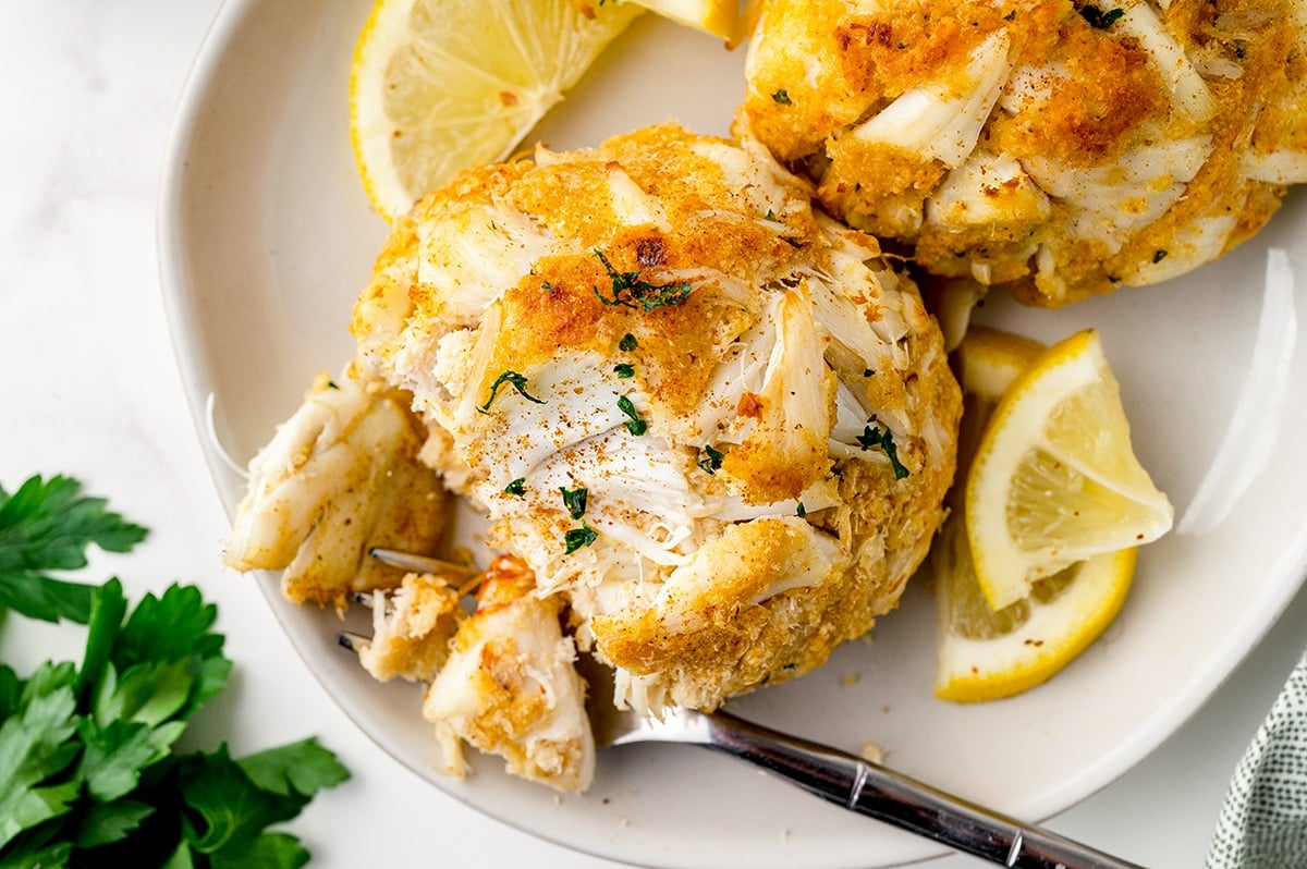 Lunch Broiled Jumbo Lump Crab Cake`