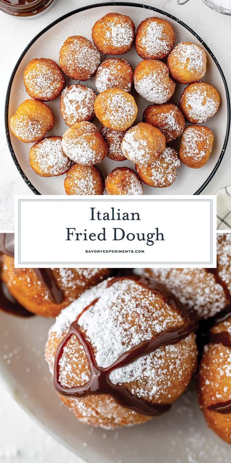 BEST Italian Fried Dough Recipe (aka Zeppole or Pizza Fritta!)