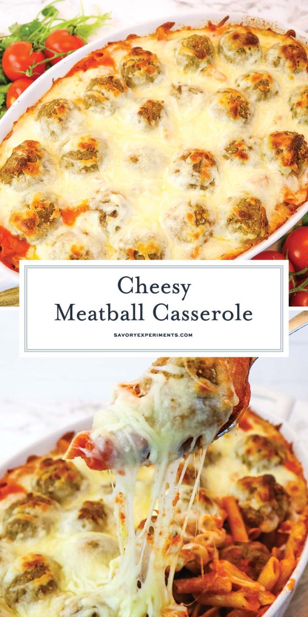 EASY Meatball Casserole Recipe (Only 4 Ingredients 55 Minutes!)