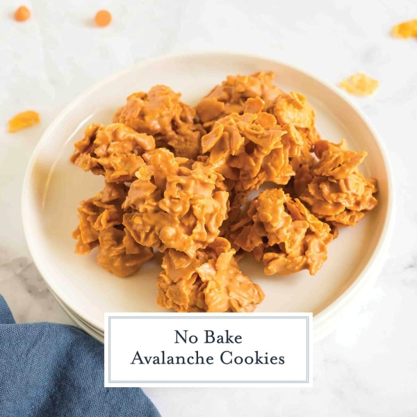 BEST Butterscotch No Bake Cookies (Easy Butterscotch Cookies!)