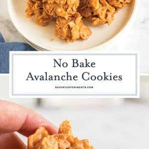 collage of no bake butterscotch cookies pinterest