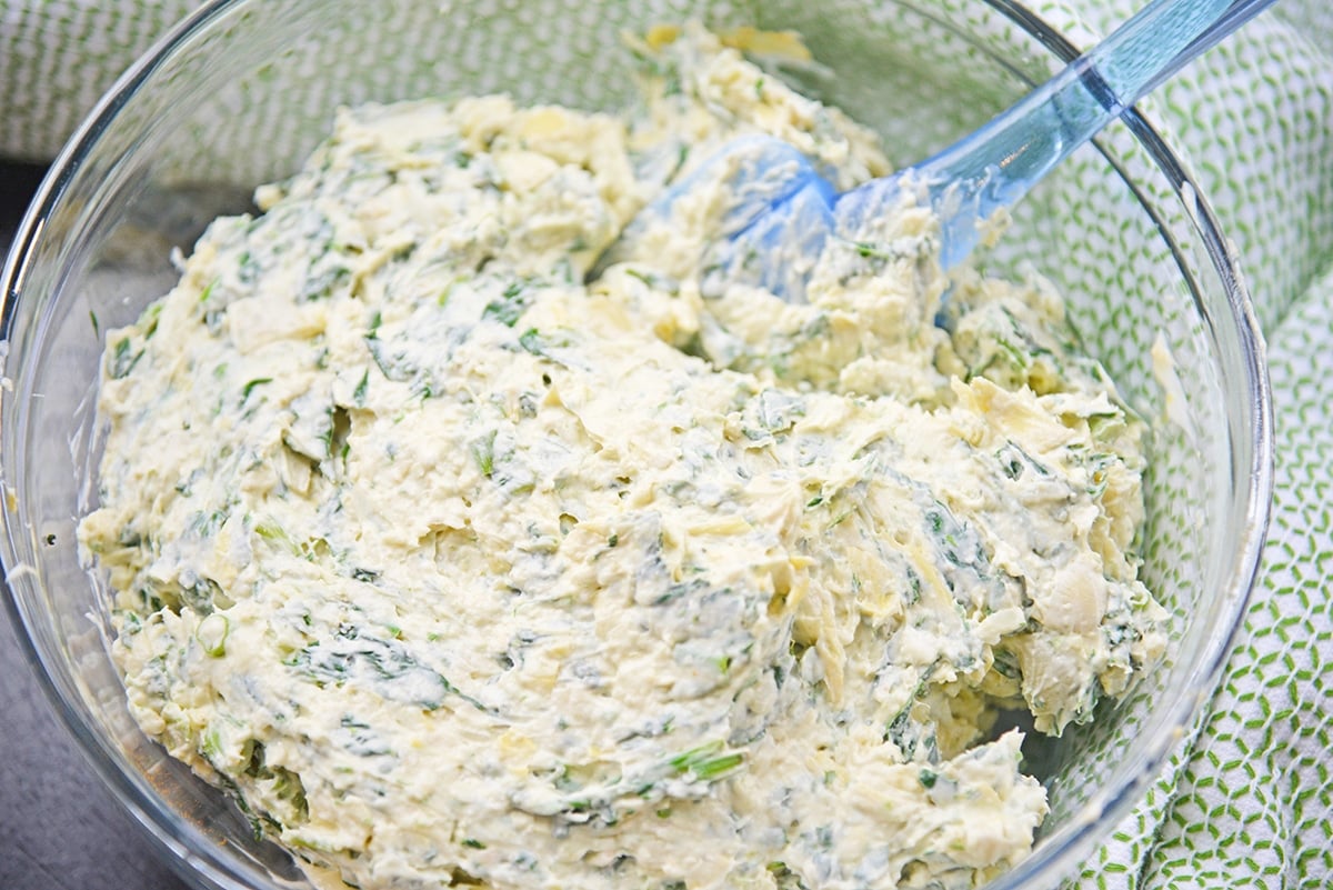 cream cheese mixture for hot dip