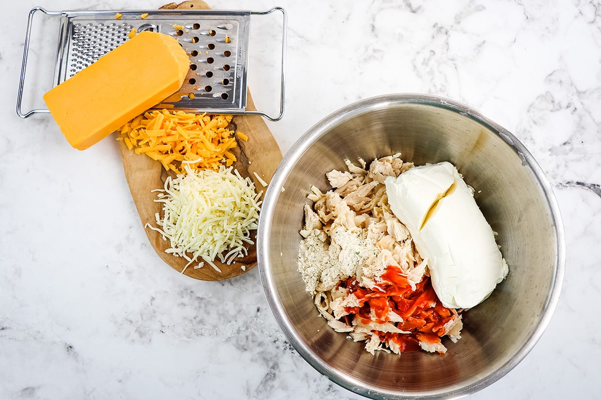 buffalo chicken stuffed peppers ingredients